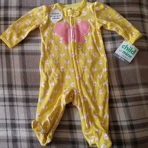 0-3 months girl pajamas